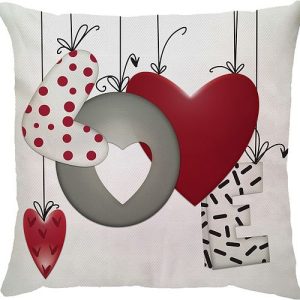 Capa de Almofada Love