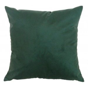 Capa de almofada suede verde