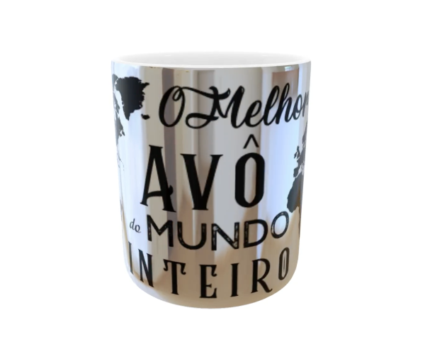Caneca O melhor avó do mundo inteiro - Image 3