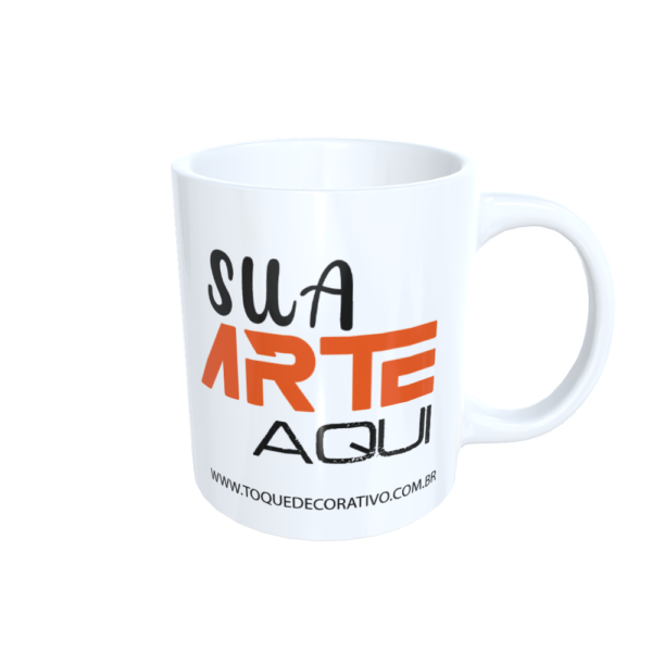 Caneca branca personalizada