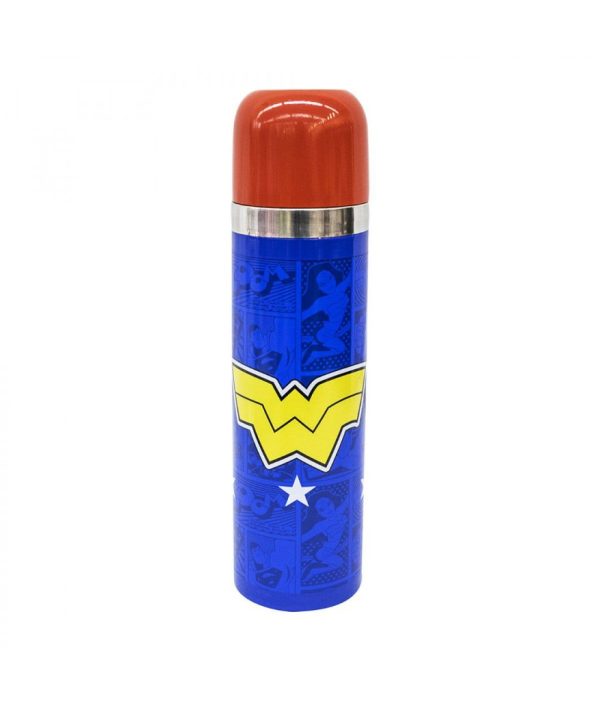 Garrafa Térmica Mulher Maravilha 500ml - Liga da Justiça