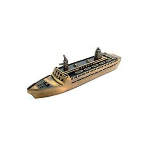 Navio de Metal em miniatura