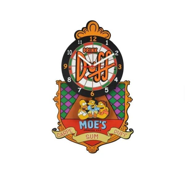 Relógio de Parede  Simpsons Duff Moes