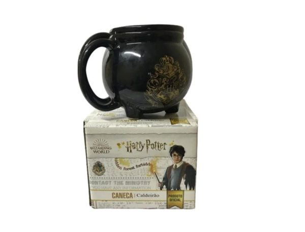 Caneca caldeirão Hogwarts Harry Potter 3d - Image 4