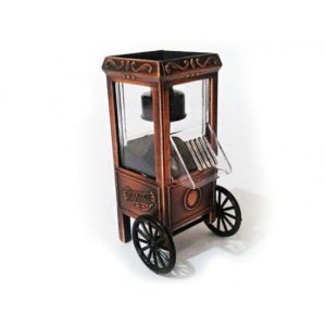 Carrinho de Pipoca de Metal em miniatura Retrô 
