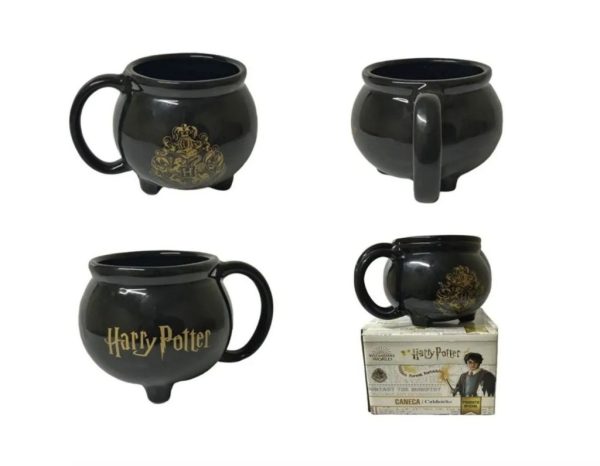 Caneca caldeirão Hogwarts Harry Potter 3d - Image 3