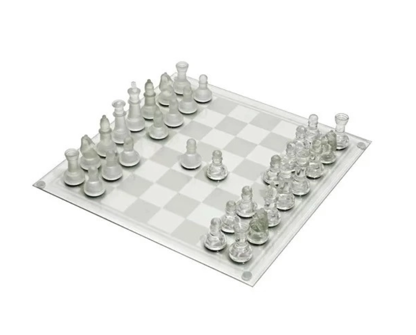 Jogo Xadrez 32 peças Carlu - Papelaria Barão