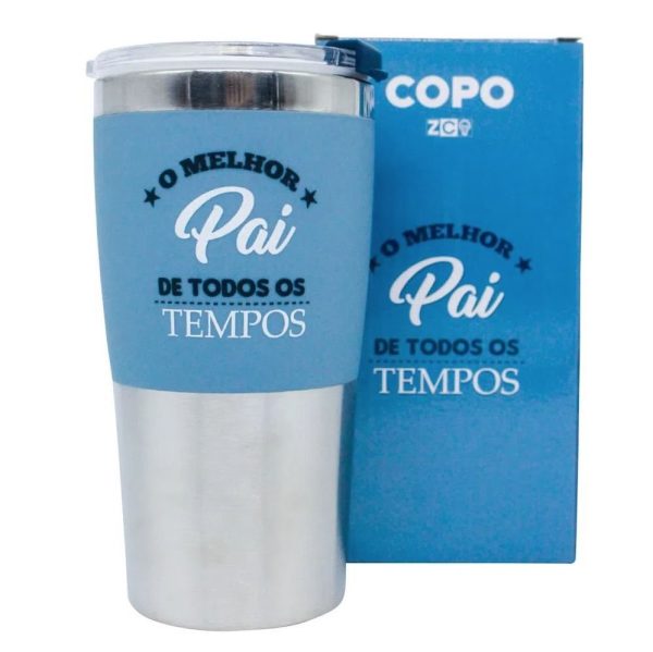 Copo de  viagem "O Melhor Pai" - Image 3