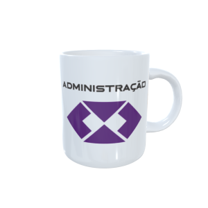 Caneca profissão Administração branca