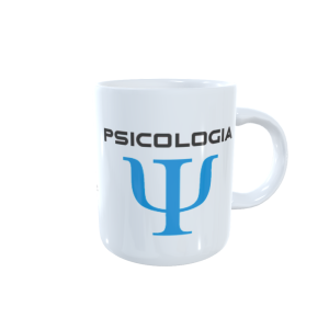 Caneca profissão Psicologia branca