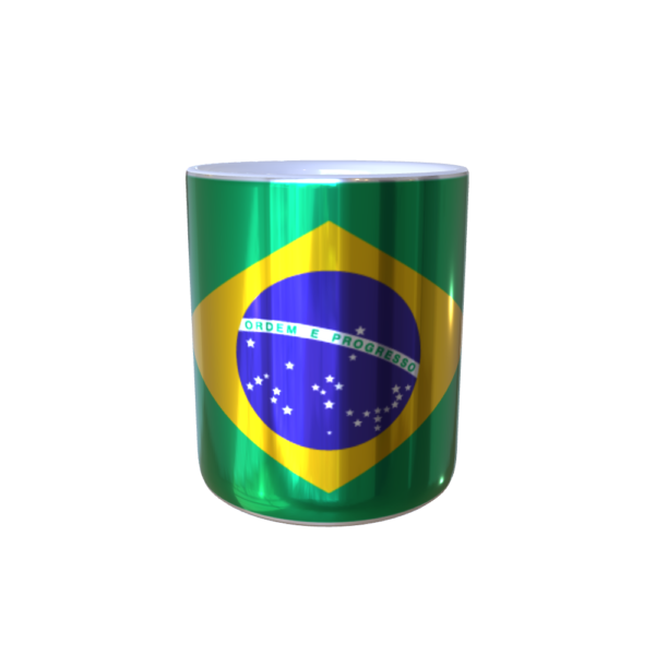 Caneca bandeira do Brasil - Image 4