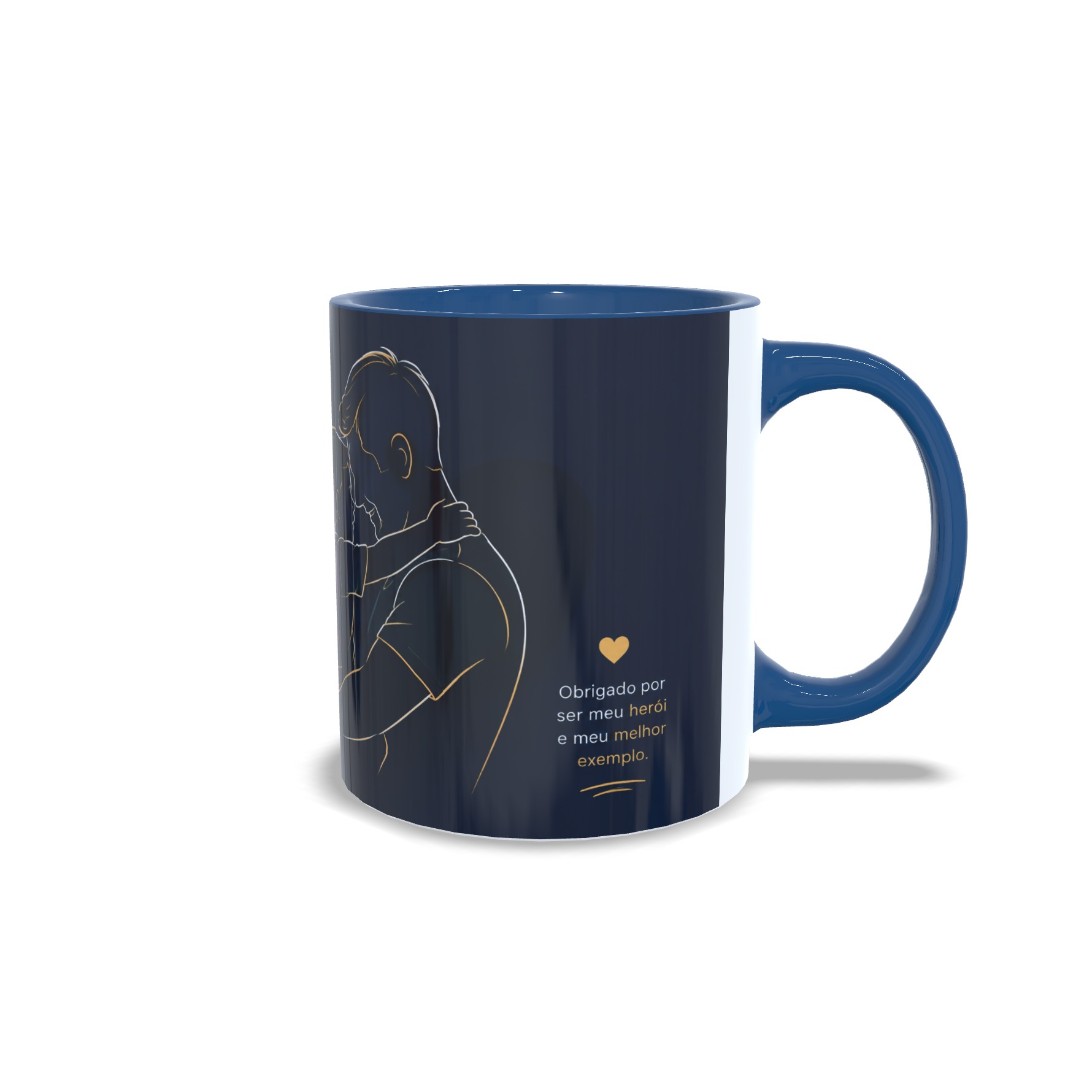 Caneca Dia dos Pais Blue - Imagem 2