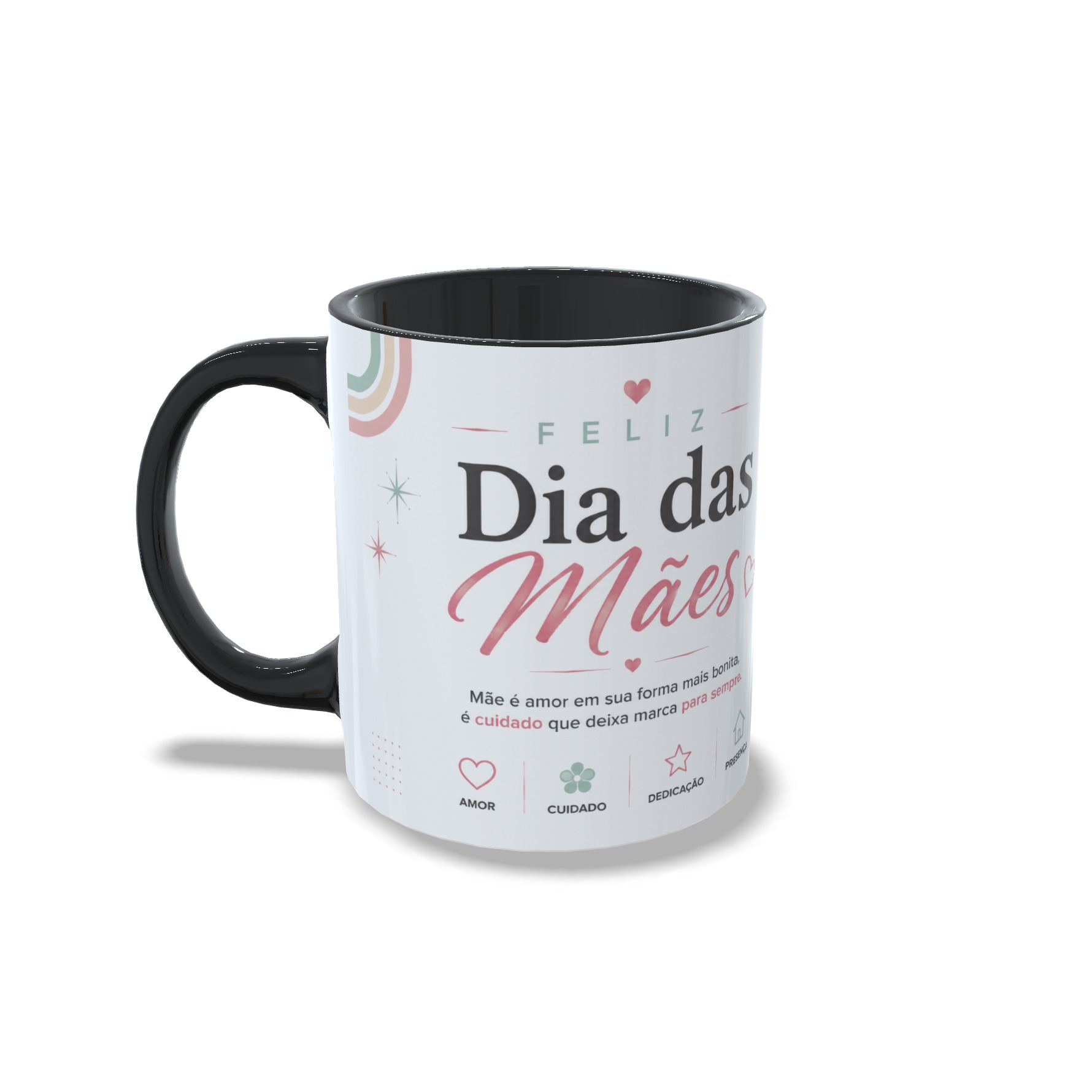 Caneca Personalizada Dia das Mães - Cuidado
